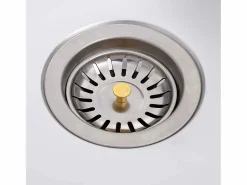 Outlet Fregadero de camping individual con grifo de acero inoxidable Fregadero