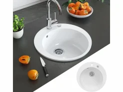 Vicco Fregadero de cocina 50.5x50.5x19 valencia