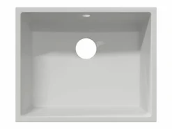 Fregadero de cocina 54 x 44 x 20 cm Granito Blanco