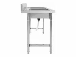 Hot Fregadero de cocina con doble seno acero inoxidable ES321276 Fregadero