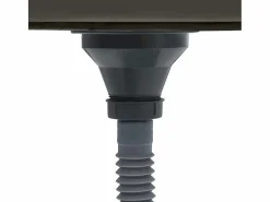 Fregadero de cocina de acero inoxidable hecho a mano