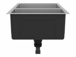 Fregadero de cocina de acero inoxidable