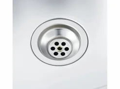 Fregadero de cocina de dos senos de 1200x500x155 mm de acero inoxidable
