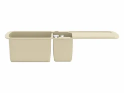 Fregadero de cocina de granito doble Beige