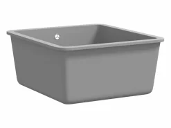 Outlet Fregadero de cocina de granito de un solo tazón Fregadero