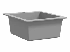 Best Fregadero de cocina de granito Gris