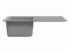 Fregadero de cocina de granito con escurridor reversible