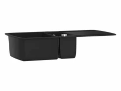 Outlet Fregadero de cocina de granito de dos senos Fregadero