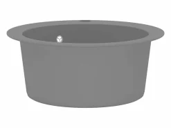 Online Fregadero de cocina de granito de un seno redondo Fregadero