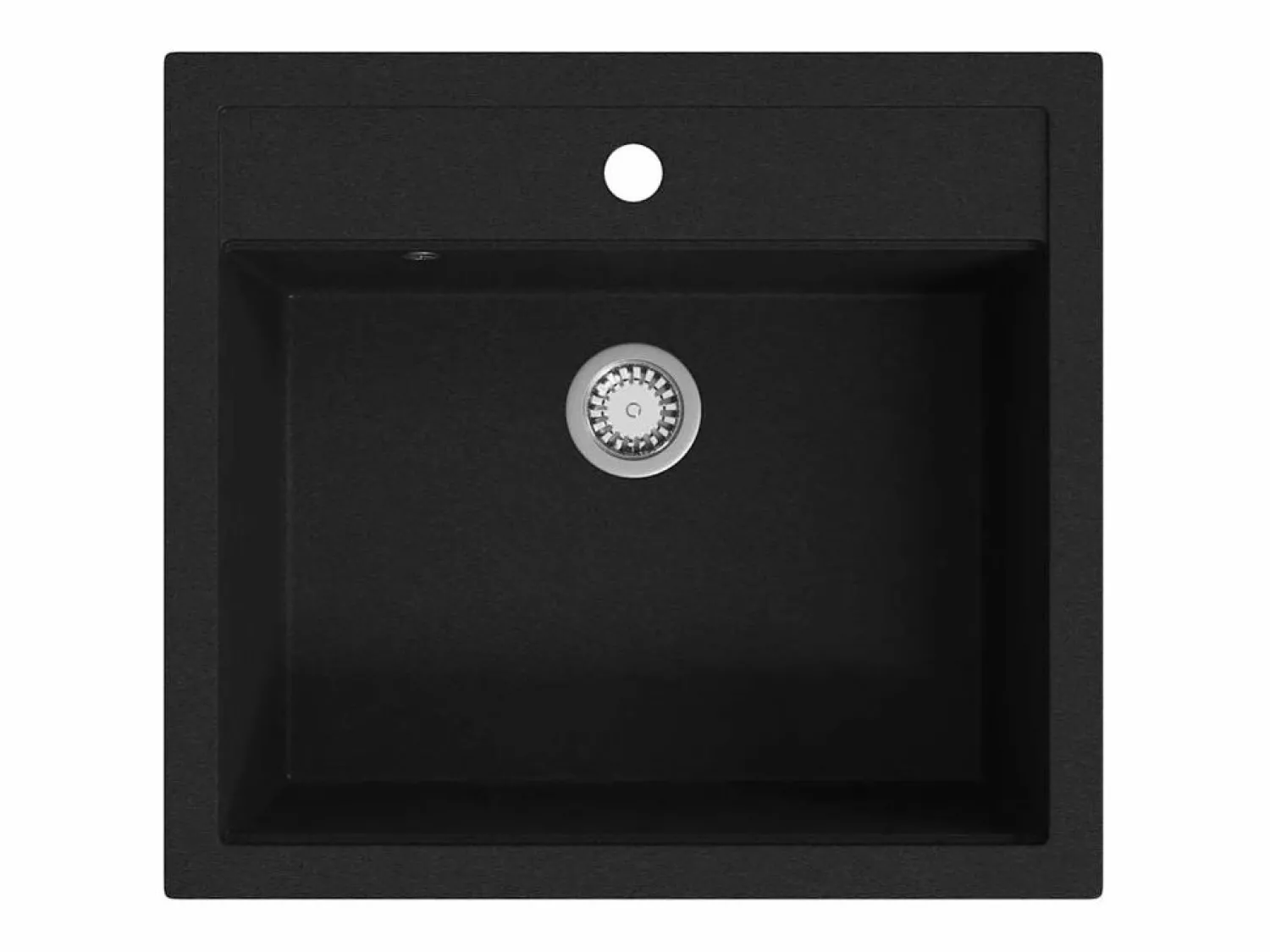 Outlet Fregadero de cocina de granito de un solo tazón Fregadero