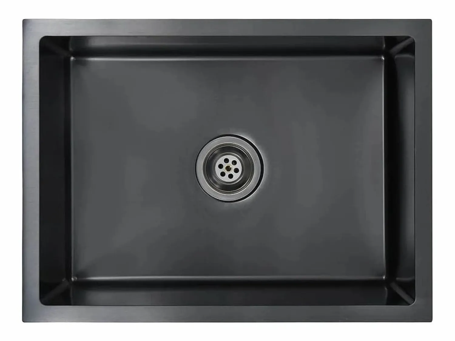 Fregadero de cocina hecho a mano de acero inoxidable