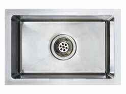 Sale Fregadero de cocina hecho a mano de acero inoxidable Fregadero