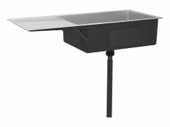 Online Fregadero de cocina hecho a mano de acero inoxidable Fregadero