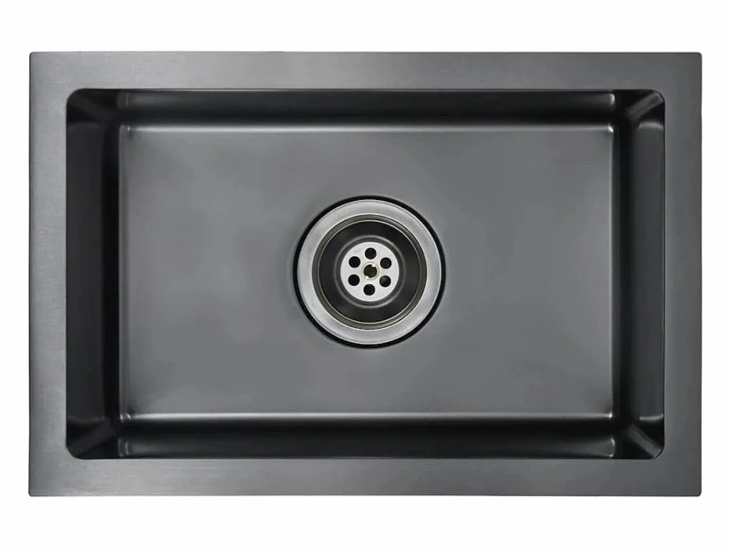 Fregadero de cocina hecho a mano de acero inoxidable