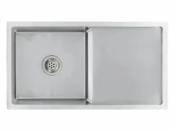 Discount Fregadero de cocina hecho a mano de acero inoxidable Fregadero