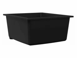 Clearance Fregadero de cocina 38 x 44 x 20 cm Granito Negro