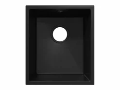 Clearance Fregadero de cocina 38 x 44 x 20 cm Granito Negro