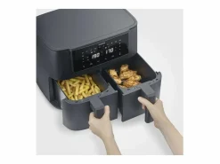 New Freidora de aire caliente FR2463 8L doble cubeta 2600W 10 programas con función Sync Cook Pequeño Electrodoméstico
