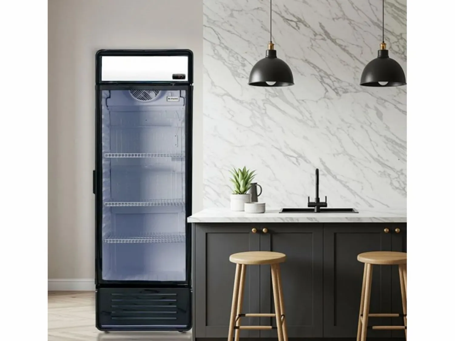 Frigorífico Aspes ARH185601D cíclico 295L D 185 cm