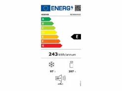 Hisense Frigorífico combi RB390N4AWE Total No Frost 304L Multi Air Flow E 186 cm