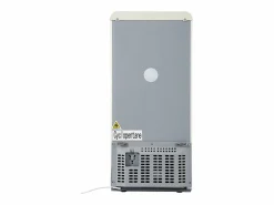 Hauss Spole Frigorífico de 60L con 2 puertas e iluminación LED - Consumo energético 102 kWh/año - crema