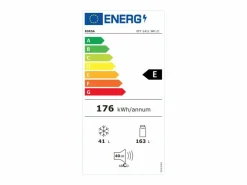 Outlet Frigorífico dos puertas Edesa EFT1411WH 204L E 143 cm Electrodomésticos De Frío