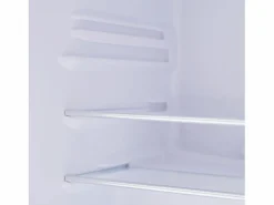 Hauss Spole Frigorífico estilo retro de 72L con iluminación LED - Congelador de 21L - Negro