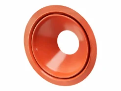Fuelle de Solapa de Tubo SucceBuy de Techo en Silicona Roja para Tubo de 25 a 48cm Alta Temperatura