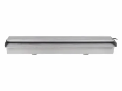 Sale Fuente cascada rectangular LED para piscina acero inoxidable 60 cm ES812401 Blanco