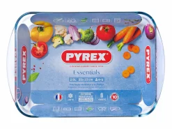 Outlet Pyrex Fuente Cook&Enjoy para horno con asas 6x35x23 cm Transparente
