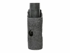 Sale Fuente de jardín para jardín y patio - 34,5 x 34,5 x 100,5 cm - con LED + bomba de agua - Resina - Fuente Agua