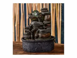 Hot Fuente de resina natural Satya Estatua