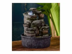 Hot Fuente de resina natural Satya Estatua
