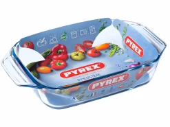 Pyrex Fuente rectangular Let's Share vidrio 31,5x19,7x6,4 cm Transparente