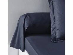 Today Funda de almohada cilíndrica esencial de 45 x 185 cm, 100% algodón, azul marino
