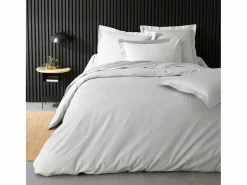 Discount Promo Linge Funda de Almohada de Algodón Percal 85x185cm Certificado Oeko-Tex Blanco