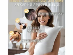 Inphysio Funda de Almohada en Pura Seda de Morera 70x50