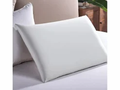 Best Funda de Almohada en Satén para Almohada EXTRA Plana S - 50x30x5,5 - Funda De Almohada