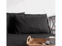 Soleil d'ocre Funda de almohada lisa 50x70 cm ZZZ