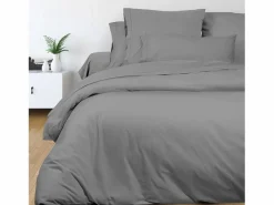 Outlet Funda de almohada percal de algodón 65x65 cm CAMILLE, por Songe de Camille Funda De Almohada