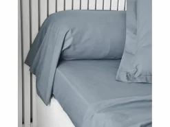 Best Today Funda de almohada Essential Denim 45 x 185 cm Azul celeste