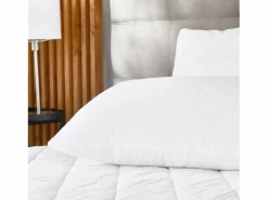 Clearance PIKOLIN Funda de Almohada 70x40cm| HOME| Rizo| Aloe Vera| Impermeable Blanco