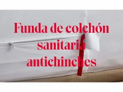 PIKOLIN Funda de colchón 120x190cm| HOME|Antichinches|Cierre hermético