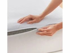 PIKOLIN Funda de colchón 90x196cm| HOME| 100% Algodón| Cremallera L