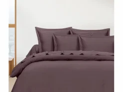 Discount Blanc avenue Funda de edredón 140X200 cm satén de algodón saúco Malva