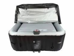 Discount Habitat et jardin Funda hinchable para spa cuadrado 6 plazas 180cm Gris