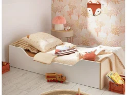 Online Sauthon Funda nórdica de algodón 100x135cm y funda de almohada Beige