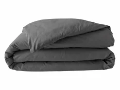 Discount Funda Nórdica Percal 240x260cm Acero 78 hilos - Confortable y Certificada Oeko-Tex Funda Nórdica