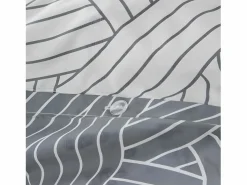 Clearance Cotton Artean Funda nórdica reversible SALINAS microfibra 240x220 Cama de 150 Gris