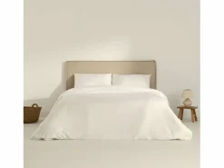 Clearance Ripshop Funda nÃ³rdica satÃ©n 300 hilos White - 155x220 cm Blanco